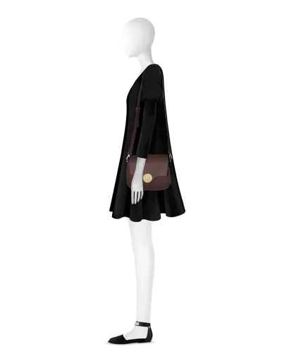 Leparmentier Paris San Pedro Leather Shoulder Bag
