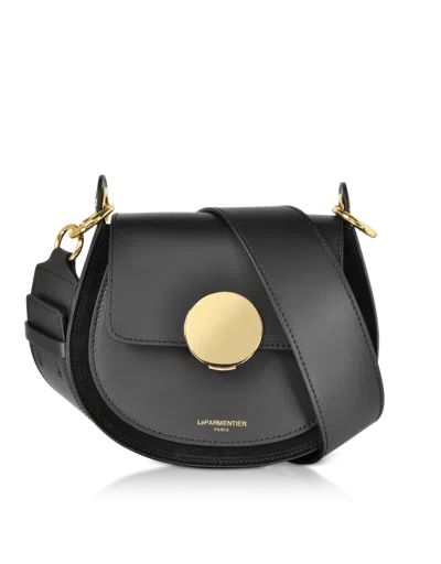 Leparmentier Paris Yucca Suede And Leather Shoulder Bag