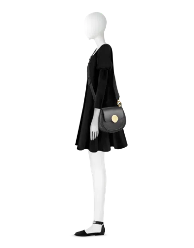 Leparmentier Paris Yucca Suede And Leather Shoulder Bag
