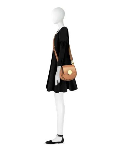 Leparmentier Paris Yucca Suede And Leather Shoulder Bag