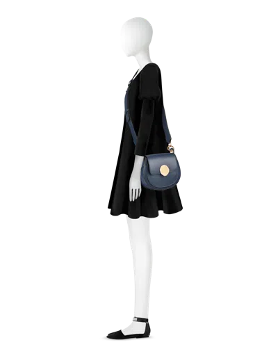 Leparmentier Paris Yucca Suede And Leather Shoulder Bag