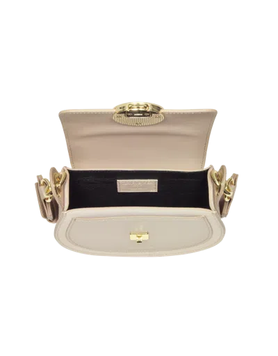 Leparmentier Paris Yucca Suede And Leather Shoulder Bag
