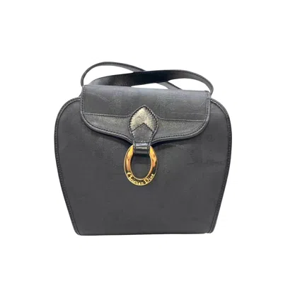 Shop Dior Trotter Black Leather Shopper Bag ()