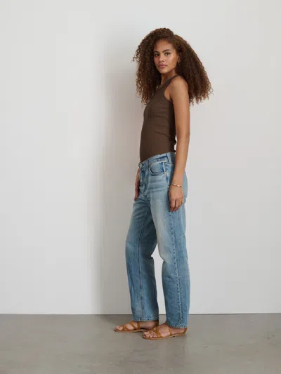 Alex Mill Everyday Rib Tank In Roasted Bean