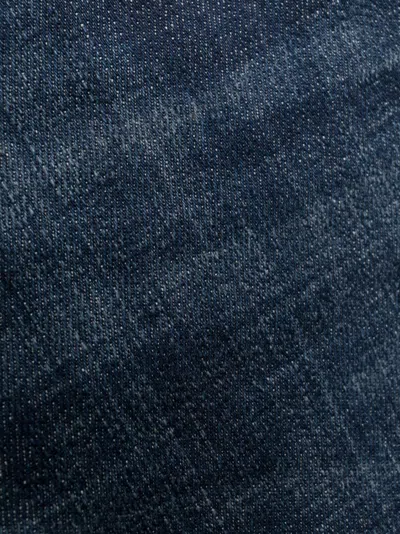Shop Dsquared2 Indigo Blue Low-rise Skinny Denim Jeans For Women