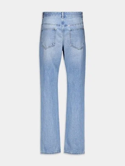 Givenchy Blue Denim Pants For Men In Blue