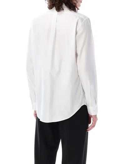 Shop Givenchy Classic White Cotton Shirt With 4g All-over Print For Men