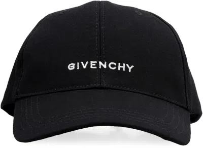Shop Givenchy Men's Contrasting Logo Baseball Cap In Black