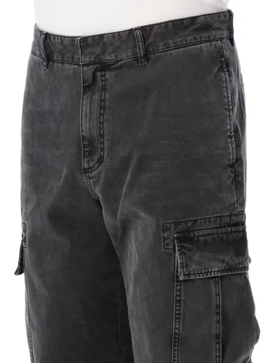 Shop Givenchy Low-rise Black Cargo Pants For Men