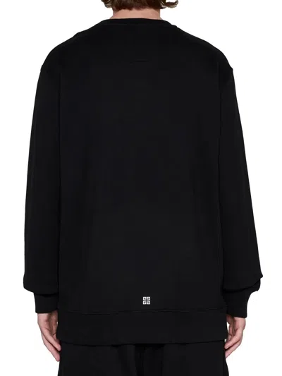 Shop Givenchy Mens Black Logo Detail Sweatshirt