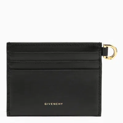 Shop Givenchy Stylish And Compact 4g Black Leather Card Holder For Women