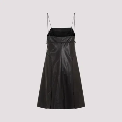 Shop Givenchy Stylish Black Leather Mini Dress For Women
