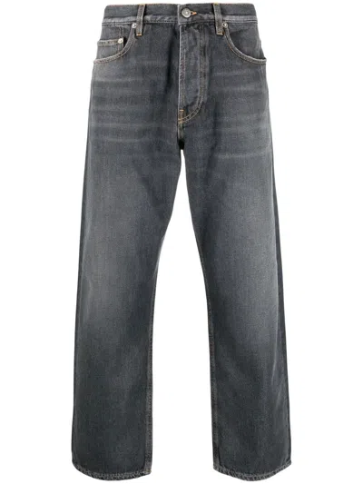 Shop Golden Goose Men's Black Denim Cotton Jeans For Ss24