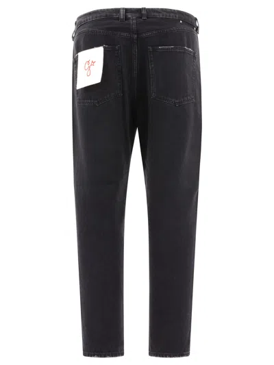 Shop Golden Goose Men's Regular Fit Black Jeans For Ss24