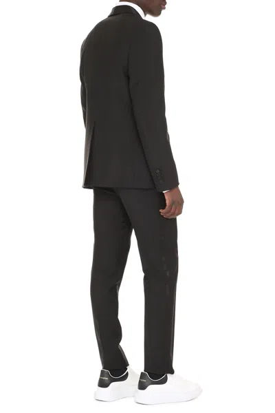 Shop Gucci Men's Mohair And Wool Two Piece Suit In Black