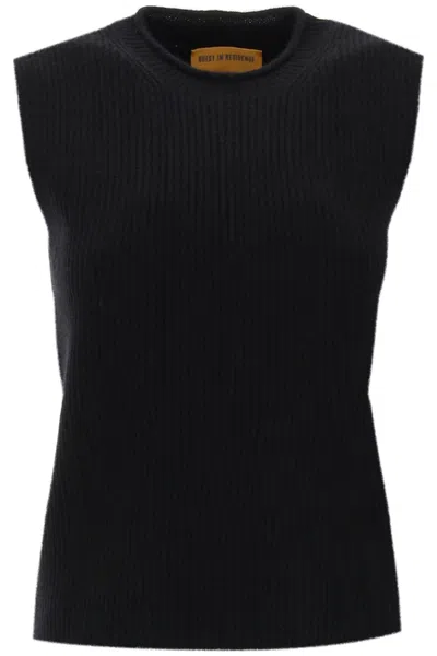 Shop Guest In Residence Black Cashmere Vest For Women