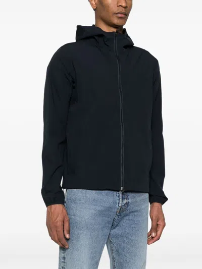 Shop Herno Men's Water-resistant Nylon Jacket In Navy For Ss24 In Blue