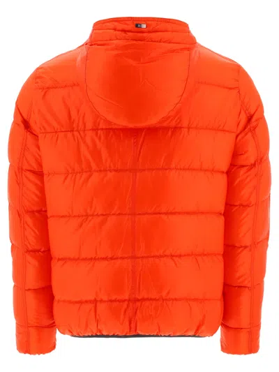 Shop Herno Orange Ultralight Down Jacket For Men