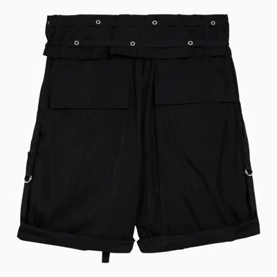 Shop Isabel Marant Black Nylon-blend Shorts