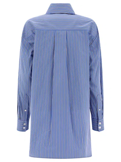 Shop Isabel Marant Blue Maxi Shirt For Women In Ss24 Collection