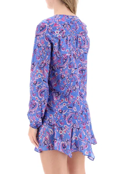Shop Isabel Marant Floral Jacquard Blouse For Women In Blue