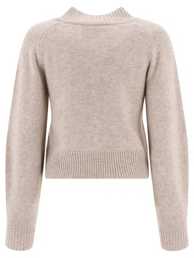 Shop Isabel Marant Relaxed Fit Beige Sweater For Women