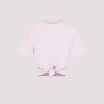 Shop Isabel Marant Stylish Pink & Purple Cotton Top For Women
