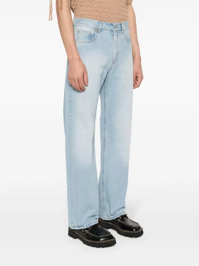 Shop Jacquemus Light Blue Jeans For Men In Lghtbluetb