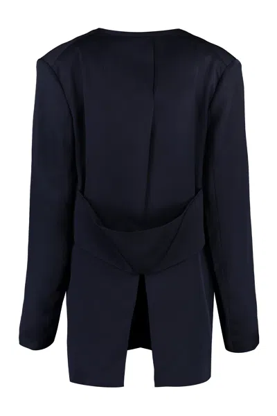 Jil Sander Tailored Jacket In Blue