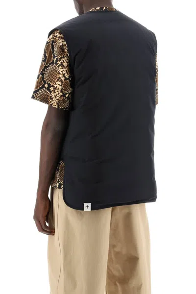 Shop Jil Sander Foldable Padded Vest For Men In Black