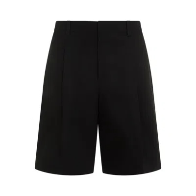 Shop Jil Sander Men's Black Cotton Shorts For Ss24