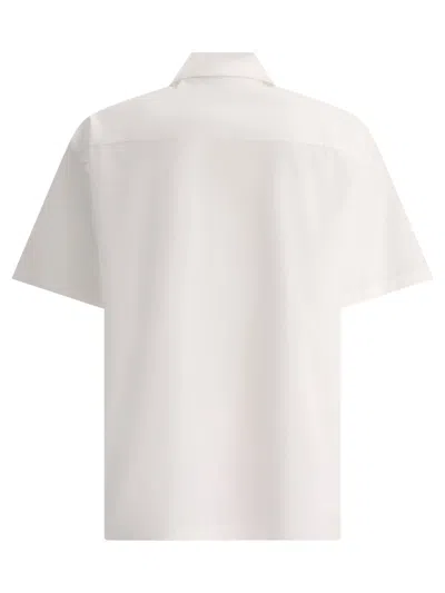 Shop Jil Sander Oversized White Poplin Shirt For Men | Ss24 Collection
