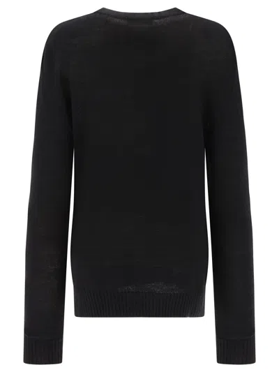 Shop Jil Sander Ultrafine Wool Sweater In Black
