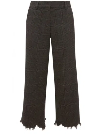 Shop Jw Anderson Elegantly Modern Welsh Pants For Women In Grey