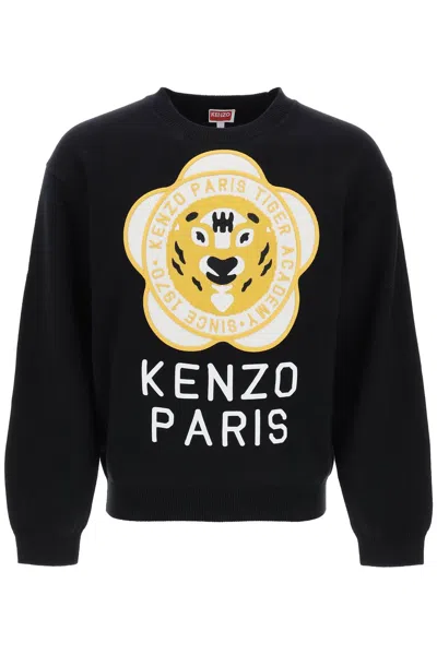Shop Kenzo Tiger Academy Jumper In Black For Men