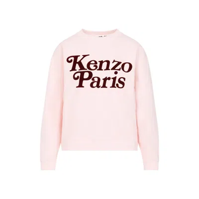 Shop Kenzo Pink & Purple Pullover Sweatshirt For Women