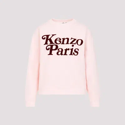 Shop Kenzo Pink & Purple Pullover Sweatshirt For Women