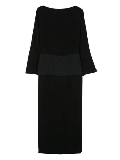 Shop Khaite Black Nanette Dress For Women
