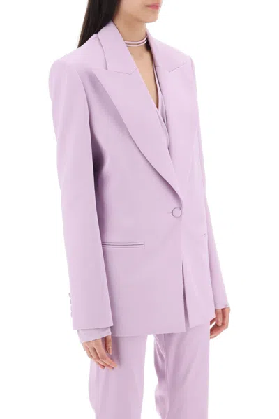 Shop Magda Butrym Pink And Purple Lycell Blazer For Women