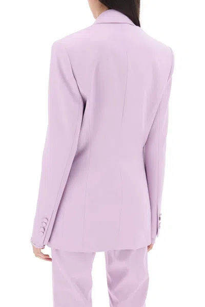 Shop Magda Butrym Pink And Purple Lycell Blazer For Women