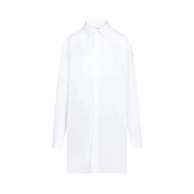 Shop Maison Margiela Cotton White Shirt For Women