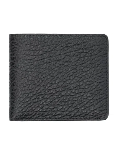 Shop Maison Margiela Four Stitches Cardholder In Black For Men