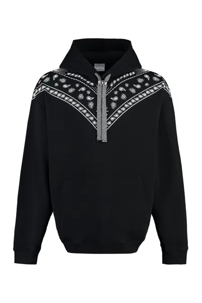 Marcelo Burlon County Of Milan Marcelo Burlon Icon Wings Black Hoodie In Black