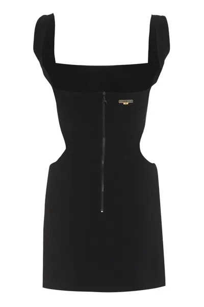 Shop Marine Serre Stylish Black Cut-out Dress For Women