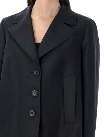 Shop Marni Black A-line Cady Blazer For Women