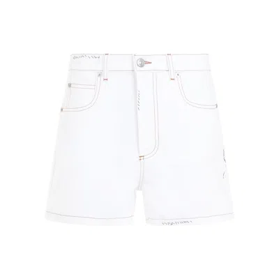Shop Marni Cotton Shorts For Women In White