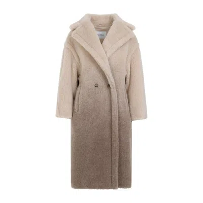 Shop Max Mara Nude & Neutral Degrade Alpaca, Virgin Wool & Silk Jacket For Women In Beige