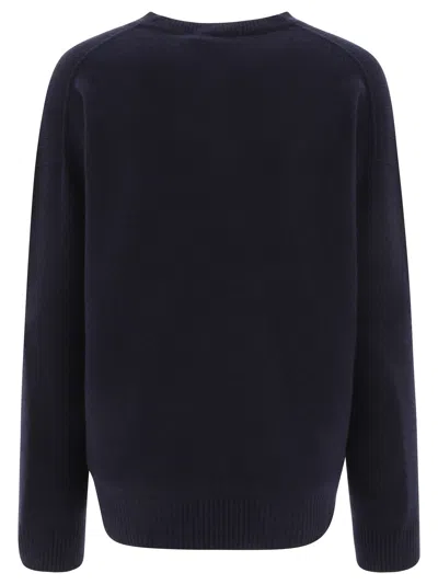 Shop Max Mara S "humour" Sweater In Navy