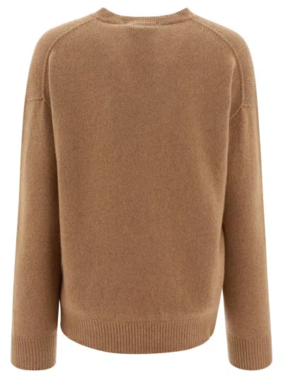 Shop Max Mara S "humour" Sweater In Brown