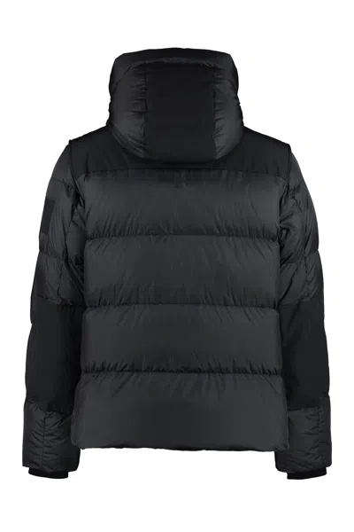 Shop Burberry Men's Black Nylon Fw23 Jacket By